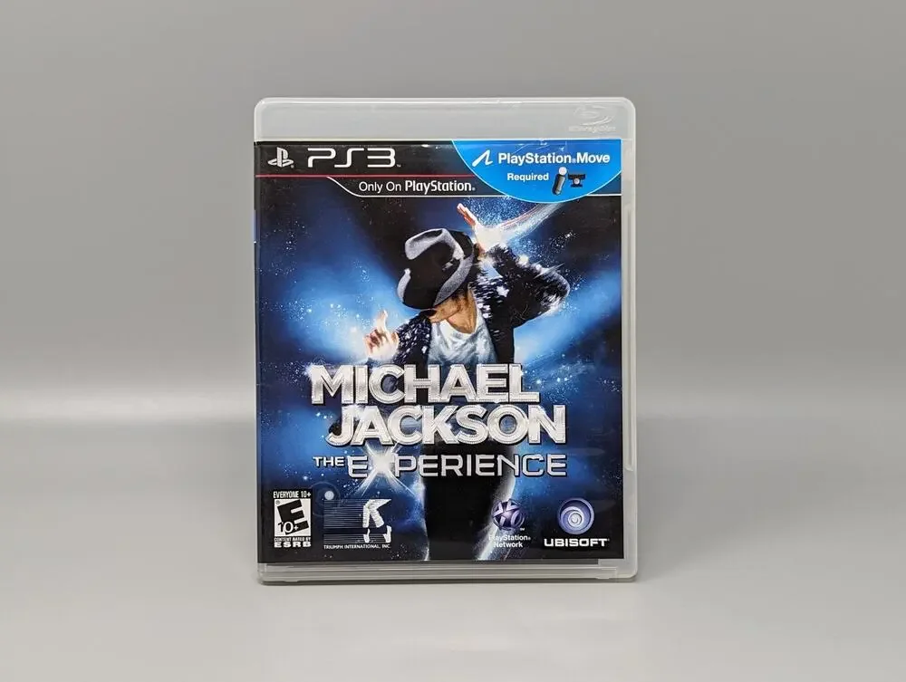 Michael Jackson The Experience PlayStation 3 PS3 Replacement Case & Manual Only
